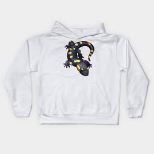 Cozy Fire Salamander Kids Hoodie